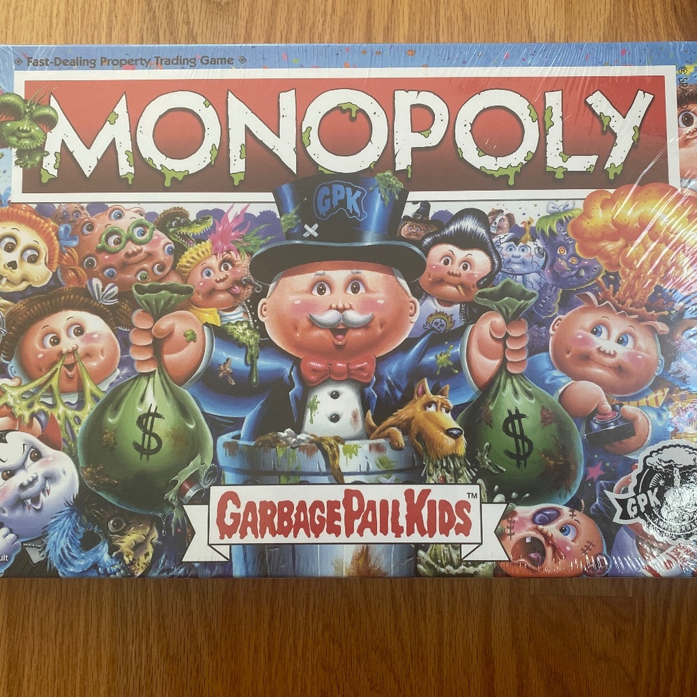 Garbage Pail Kids Monopoly New